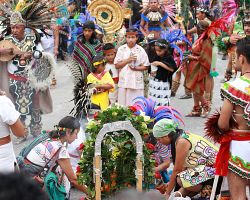 Tradiční obyvatelé některých částí Mexika – Aztékové