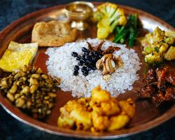Tradiční nepálské jídlo