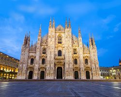 Největší gotická katedrála Itálie a dominanta Milána – Duomo di Milano v plné kráse