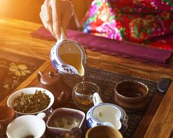 Tradiční čínský čajový obřad