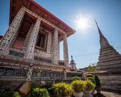 Úchvatný chrám Wat Arun v Bangkoku