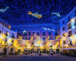 Vánoční atmosféra v Neapoli