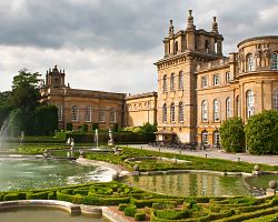 Nádherný Blenheim Palace a jeho zahrady