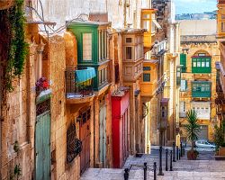 Oblíbené uzounké uličky Valletty