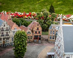 Zmenšenina typických holandských domů