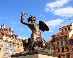Symbolem Varšavy je Siréna