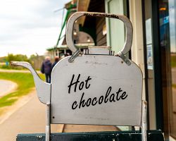 Lahodná horká čokoláda v Zaanse Schans