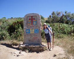 Průvodkyně Lenka na poutní stezce v Galicii