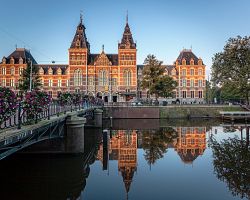 Amsterdamské Rijksmuseum věnované umění a historii