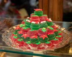 Vánoční cukrovinky ve výlohách florentských obchůdků… Vyzkoušejte!