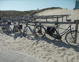 Návštěva holandských pláží na kole… Vyzkoušejte!