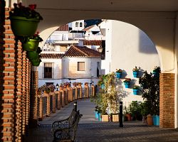 Malebná vesnička Mijas