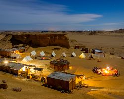 Dobrodružství v poušti… Vyzkoušejte nocleh v beduínském stanu!