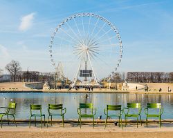 Relax s výhledem na vás čeká v Tuilerijských zajradách