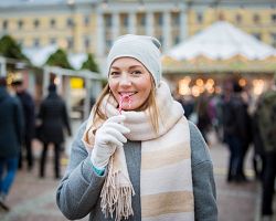 Vánoční trhy v Helsinkách, kdo by odolal