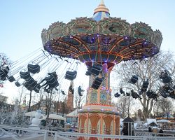 Spousta vánočních atrakcí v zábavním parku Tivoli. Vyzkoušíte?