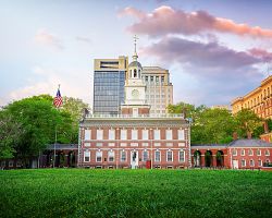 Independence Hall ve Philadelphii