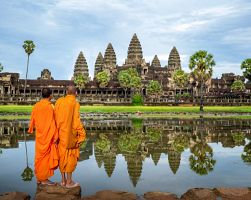Nechte se unést atmosférou khermských chrámů Angkor Wat v Kambodži…