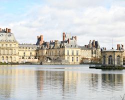 Zimní kouzlo zámku Fontainebleau…