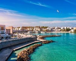 Otranto – nejvýchodnější město Itálie s výhledem až k Albánii