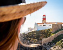 Výhled na nejjihozápadnější cíp Portugalska i Evropy – Cabo de Sao Vicente