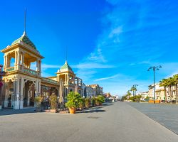 Překrásná promenáda ve Viareggiu