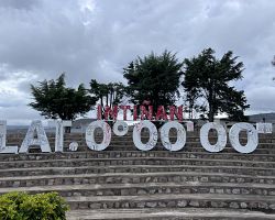 Muzeum Intiñan na rovníku v ekvádorské metropoli Quito