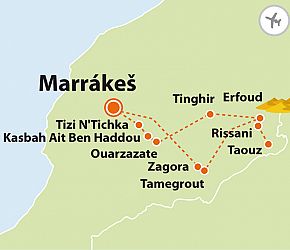 To nejlepší z jižního Maroka + JÍZDA DŽÍPEM SAHAROU + TRADICE BERBERŮ