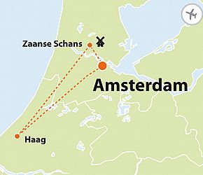 Adventní Amsterdam + ZAANSE SCHANS + HAAG