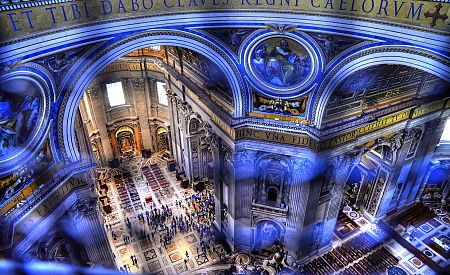 Interiér Vatikánských muzeí