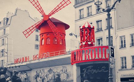 Slavný kabaret Moulin Rouge