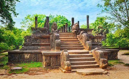Město Polonnaruwa je na seznamu světového dědictví UNESCO