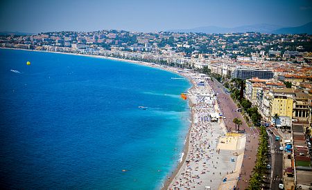 Kouzelné azurové pláže v Nice