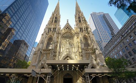 Impozantní katedrála sv. Patrika v New Yorku