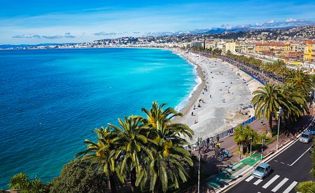 Promenade des Anglais v Nice