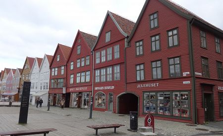 Dřevěné hanzovní domy v Bergenu