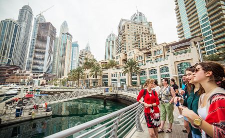 Zajímavosti o čtvrti Dubai Marina z první ruky od průvodkyně Jany
