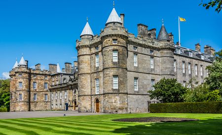 Starodávný Holyrood Palace