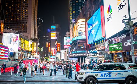 Noční život na Times Square