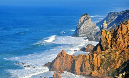 Cabo da Roca je nejzápadnějším bodem evropské pevniny