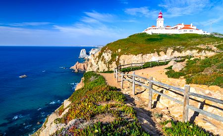 Cabo da Roca je nejzápadnější mys Evropy