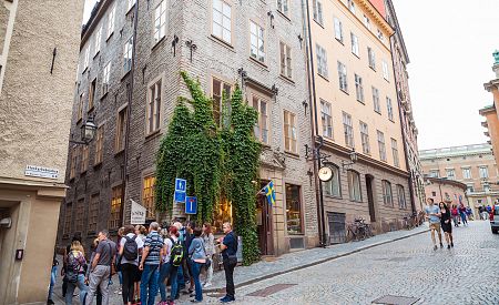 Naši cestovatelé objevují krásy stockholmského starého města