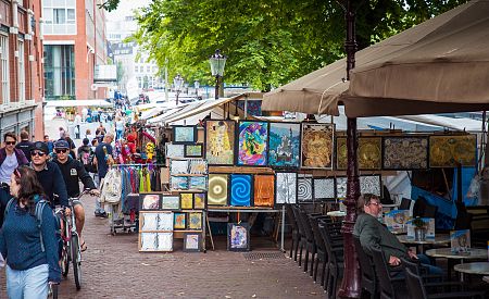 Oblíbené trhy v Amsterdamu