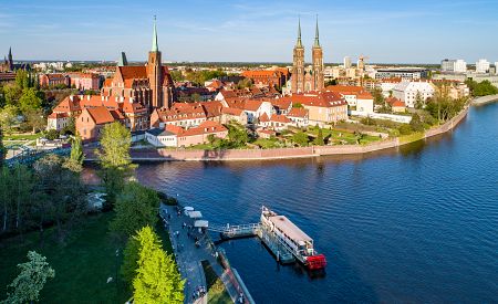 Nenechte si ujít plavbu lodí po řece Odře ve Wroclawi…