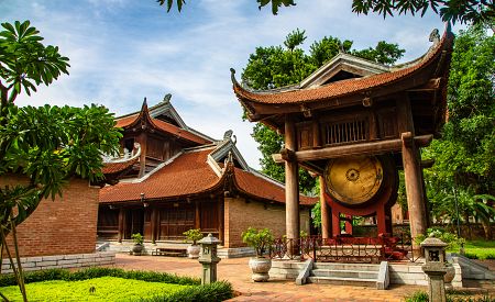 Chrám literatury – jedna z nevýznamnějších hanojských památek