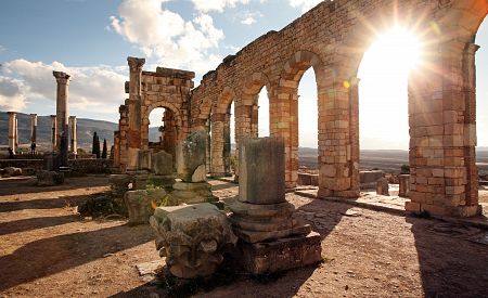 Ruiny římského města Volubilis