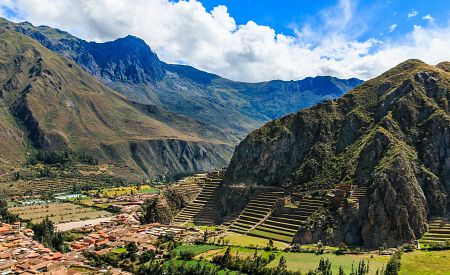 Poslední incká vesnička a pevnost Ollantaytambo