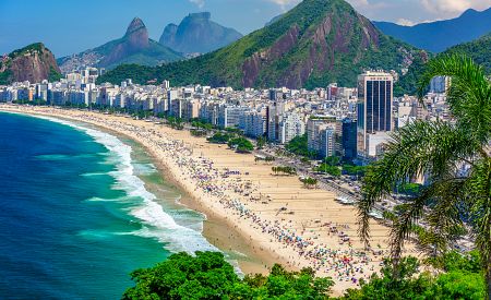 Jedna z nejslavnějších pláží Brazílie – Copacabana