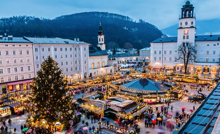 Adventní trhy v Salzburgu