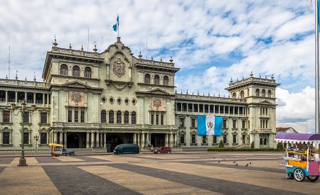 Prezidentský palác je symbolem hlavního města Guatemaly